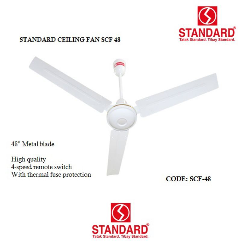 What Are Standard Sizes For Ceiling Fans In The Philippines