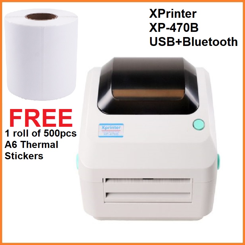 Sulit Deal PH XPrinter XP470B BLUETOOTH Direct Thermal Printer Waybill