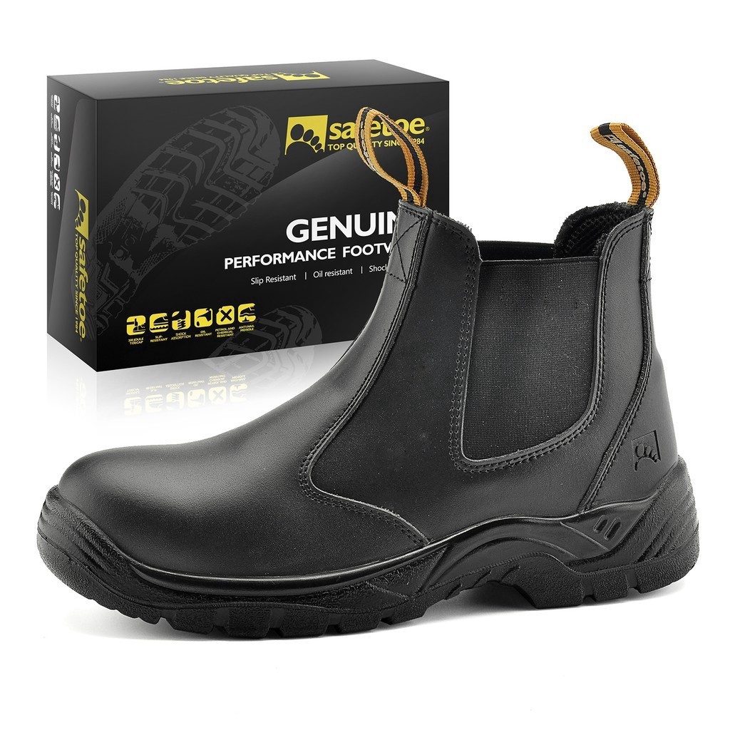 steel toe capped chelsea boots ladies