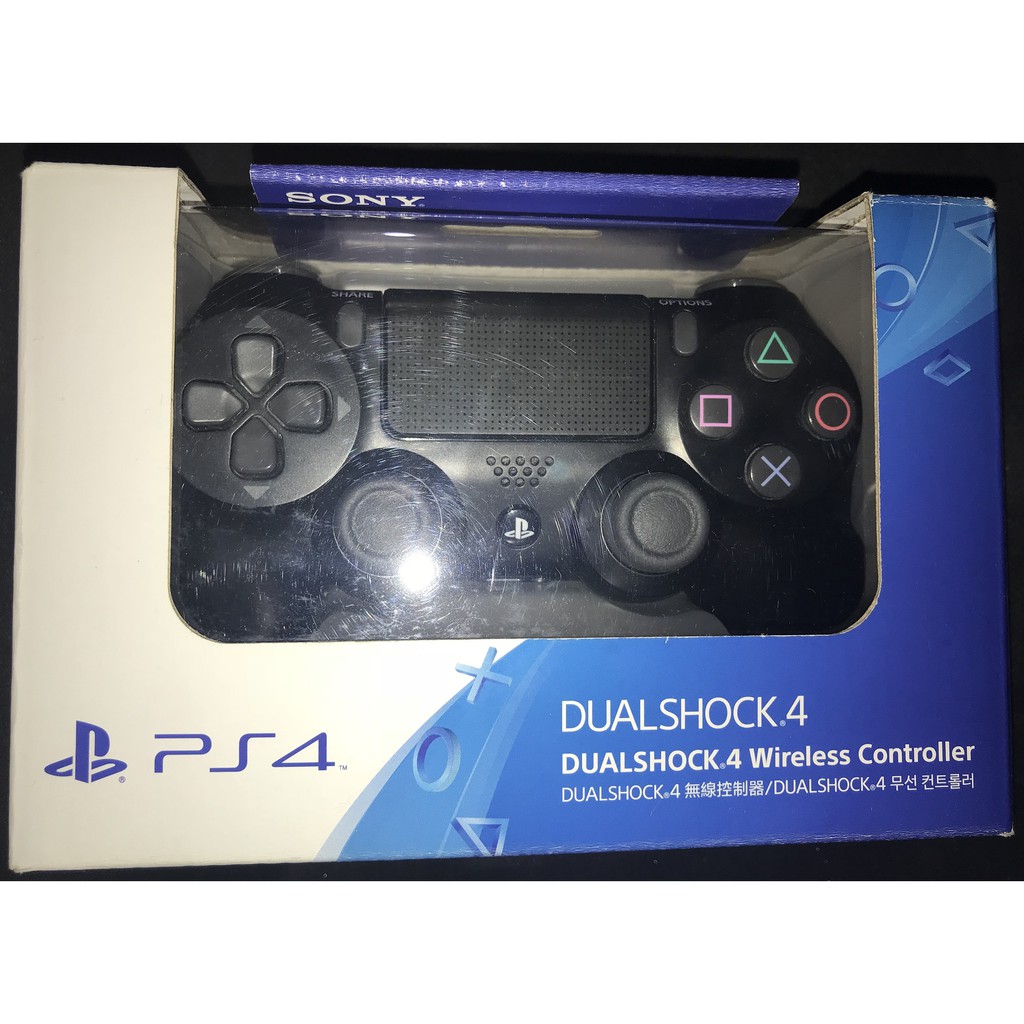 ps4 dualshock 4 black