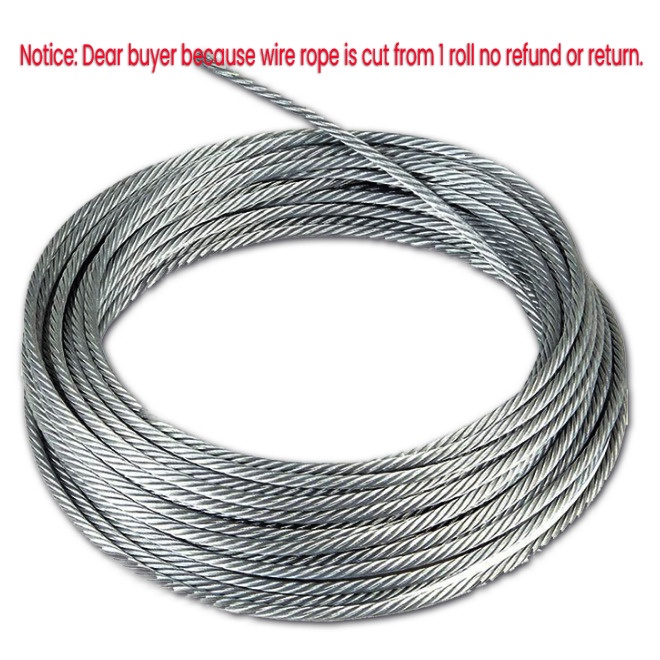 8mm,12mm,16mm Dia 304 Stainless Steel Wire Rope Cable (5 Meters ...