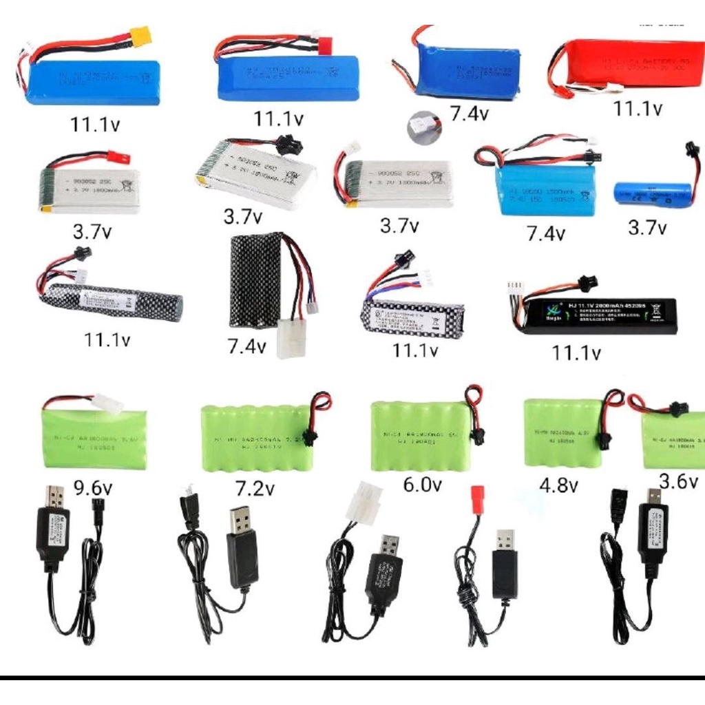 [Ready Stock]Rc Car BATTERY/Turbo RC Battery/Bateri Kereta Control