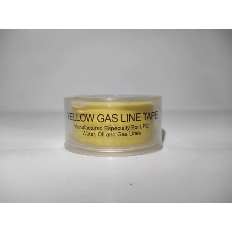 Teflon Tape Yellow gas line tape Shopee Philippines