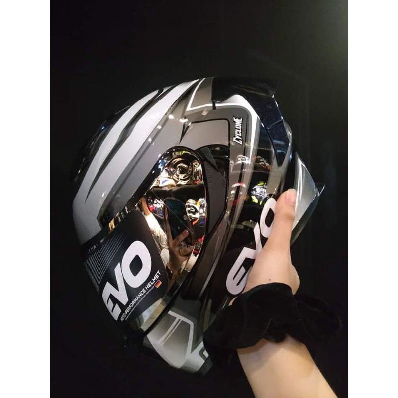 Evo Helmet Gt Pro Mono Color Wraith Shopee Philippines