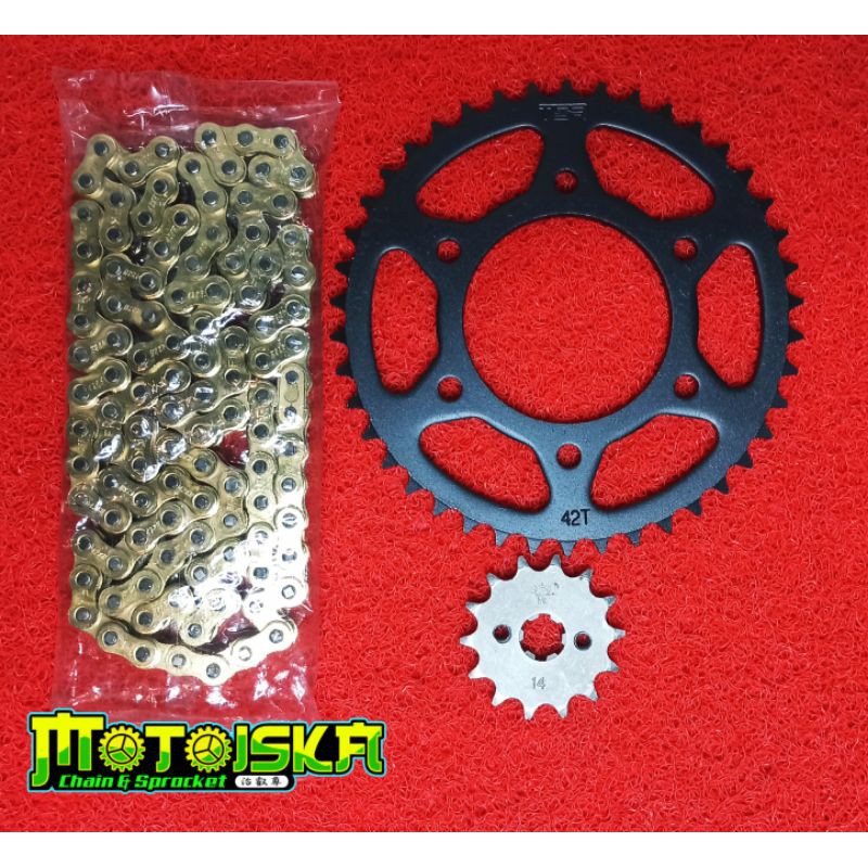 yamaha szr chain sprocket