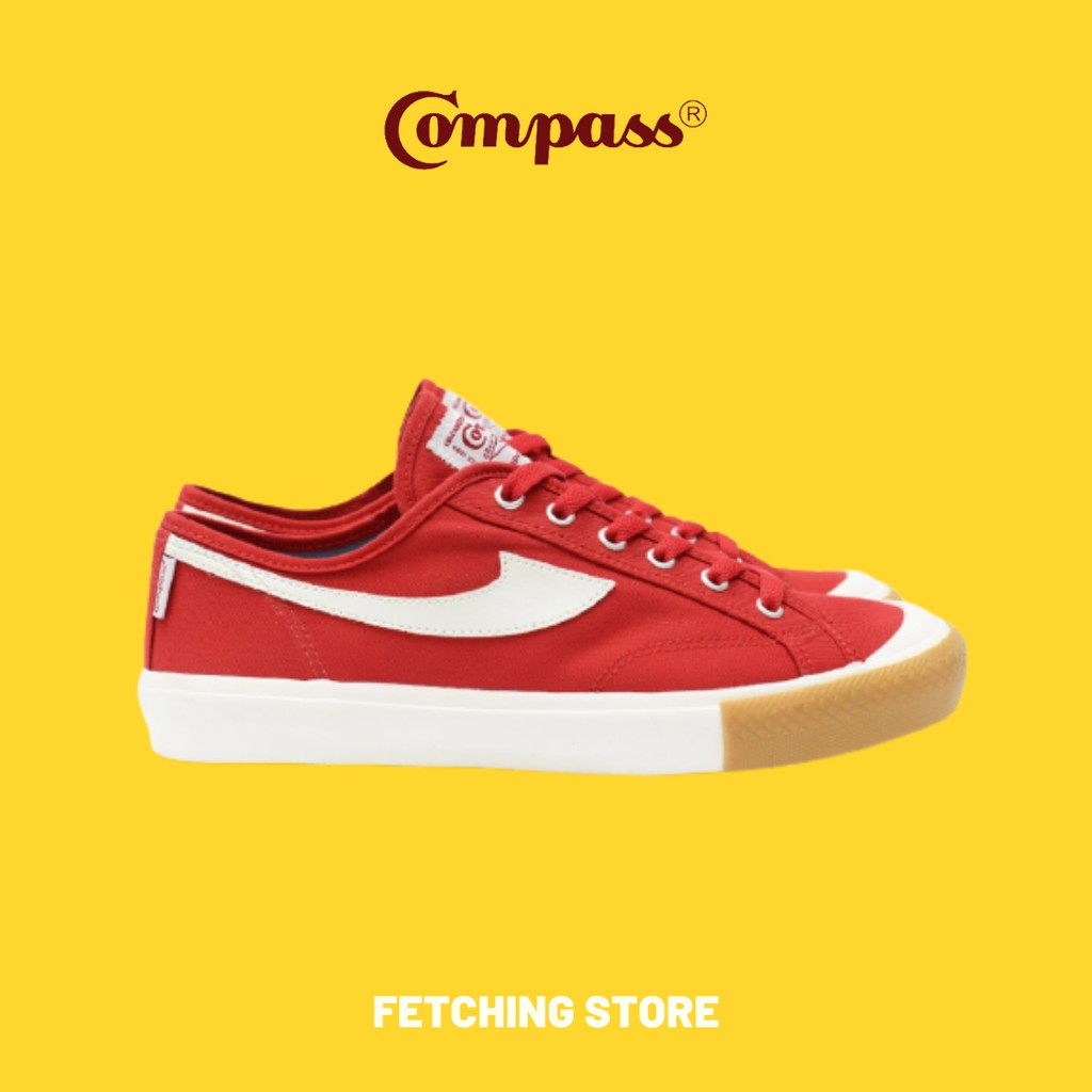 Compass Gazelle Low Red Gum Shoes | Shopee Philippines