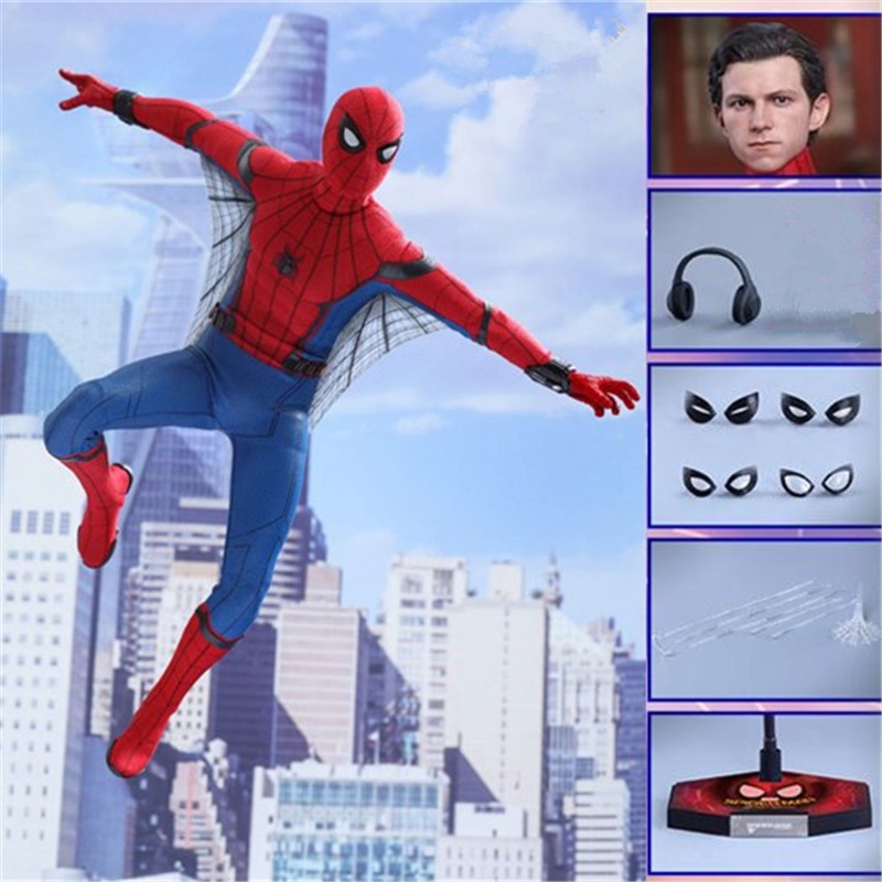 hot toys spider man deluxe