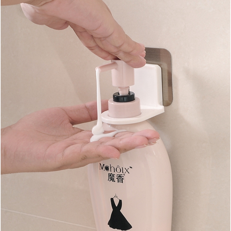 Sticky Bathroom Hook Shower Soap Bottle Hanging Holder Organizer