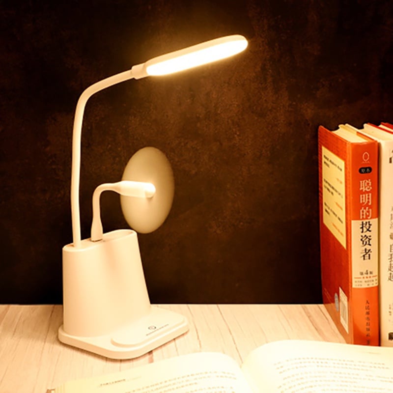 Multi-Function LED Light Stand With Powerbank Table Desk Lamp Lights ...