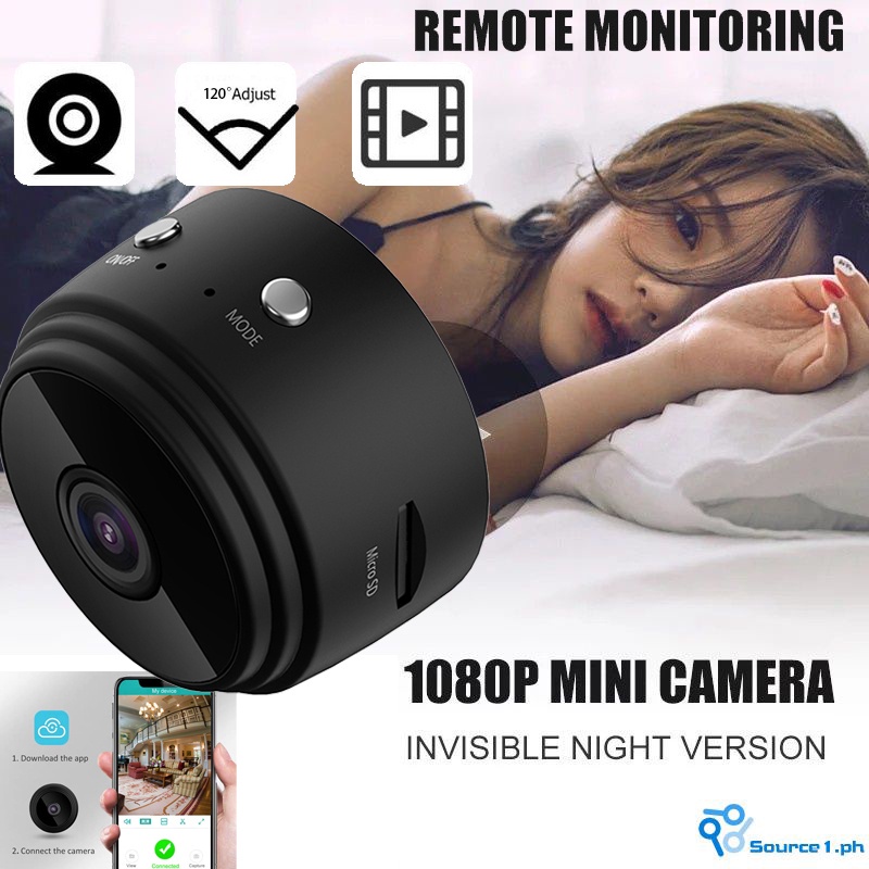 A9 mini camera wifi connect to cellphone cctv camera wireless out door