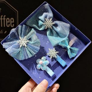 girls blue hair accessories