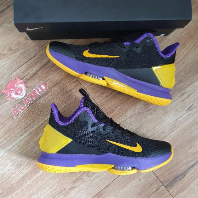 lebron witness 4 yellow purple