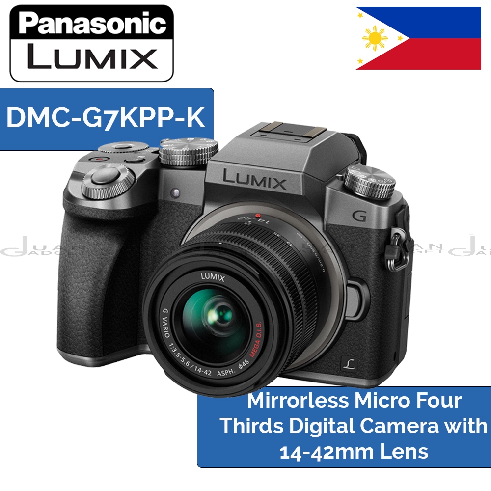 Panasonic Lumix DMCG7 Mirrorless Camera with 1442mm Lens Shopee