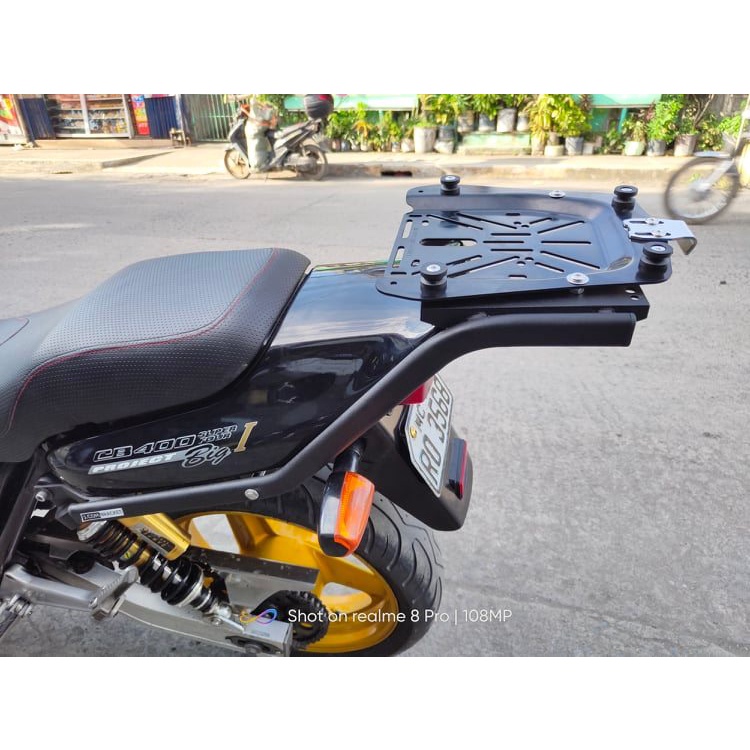 HONDA CB400 ORIGINAL J.COM ORIGINAL HEAVY DUTY TOP BOX BRACKET | Shopee ...