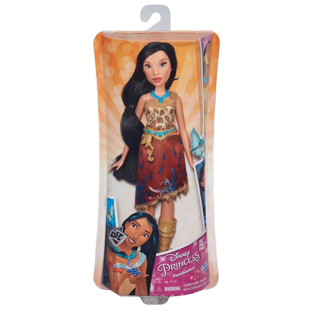 disney princess royal shimmer pocahontas doll