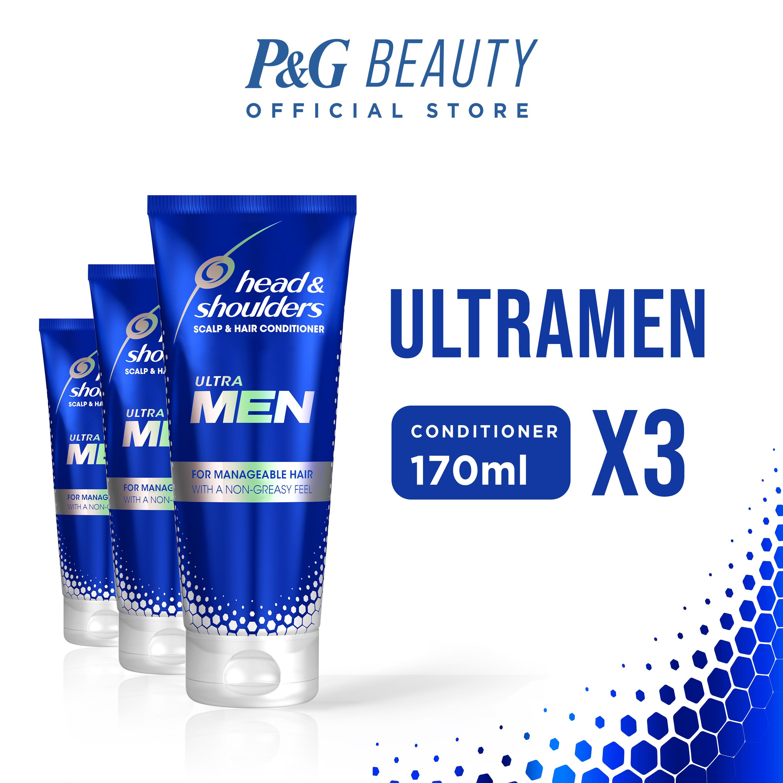 Head & Shoulders Ultra Men Conditioner (170ml) Trio Shopee Philippines