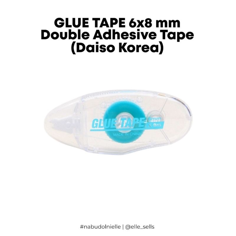 Glue Tape / Double Adhesive Tape 6x8 mm Daiso Korea Shopee Philippines