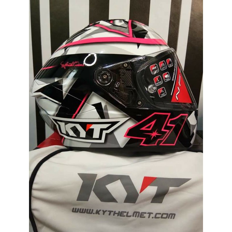 KYT NFR Espargaro Full Face Helmet Shopee Philippines