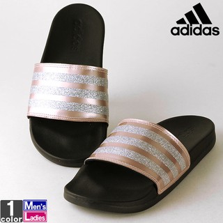 adidas slippers rose gold