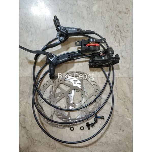 x spark hydraulic brakes specs