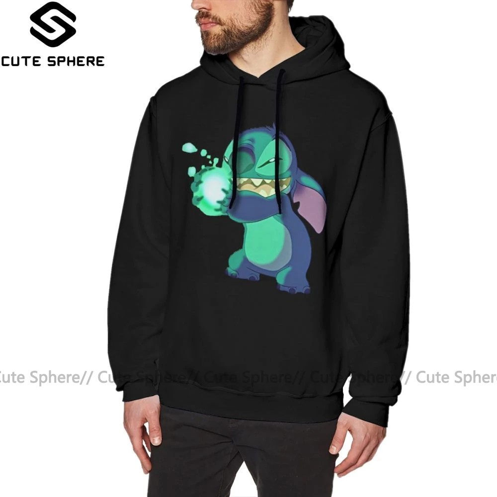 stitch pullover hoodie