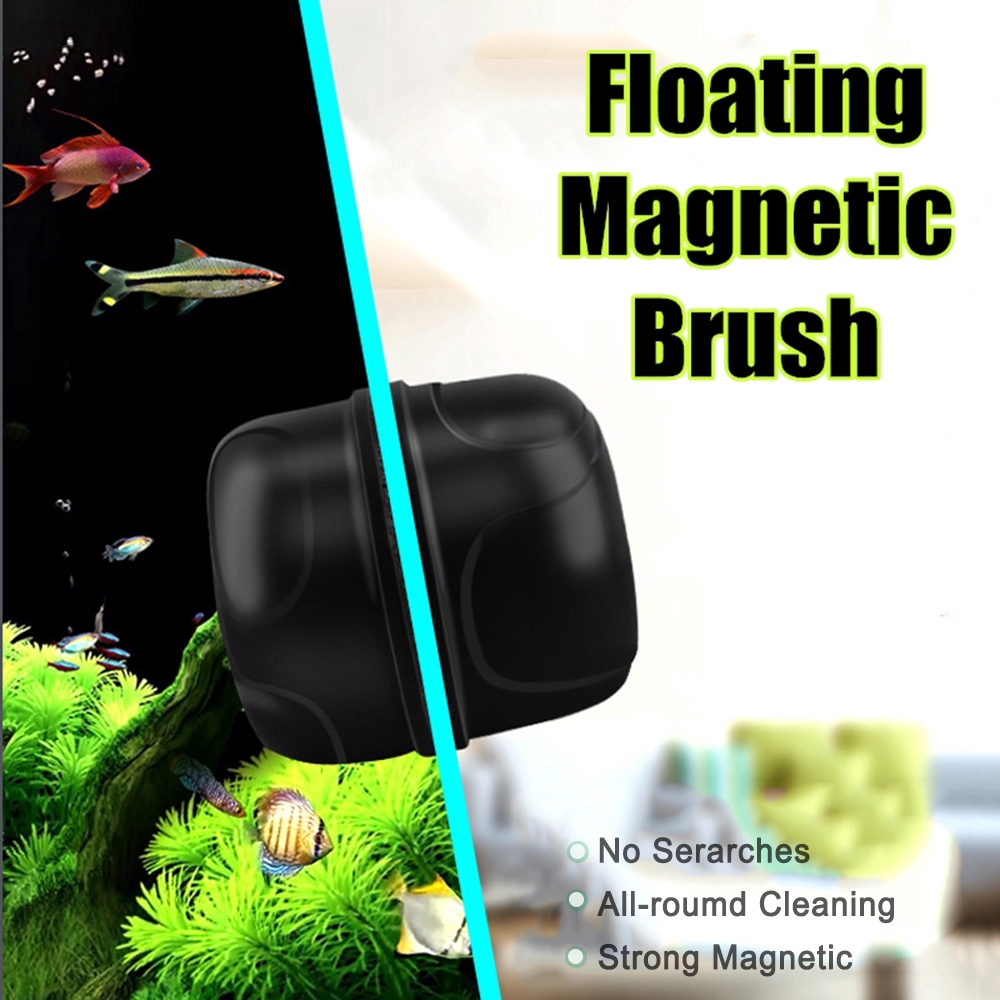 【Alex】【In stock】 Household Aquarium Fish Tank Clean Brush Glass Algae Cleaner Scrubber Scraper #6