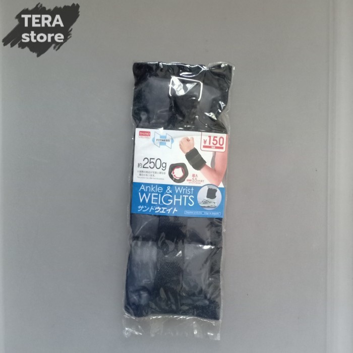 Daiso ankle weights 250g weights ankle weights Shopee Philippines