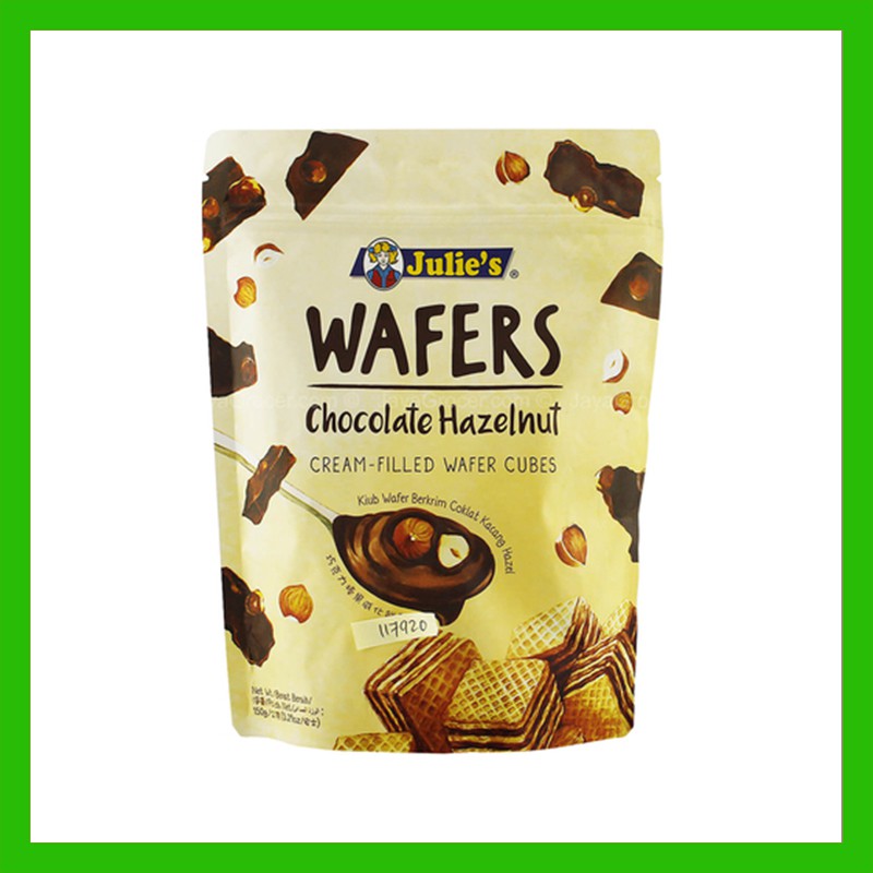 Julie's Chocolate Hazelnut Wafers 150g Shopee Philippines