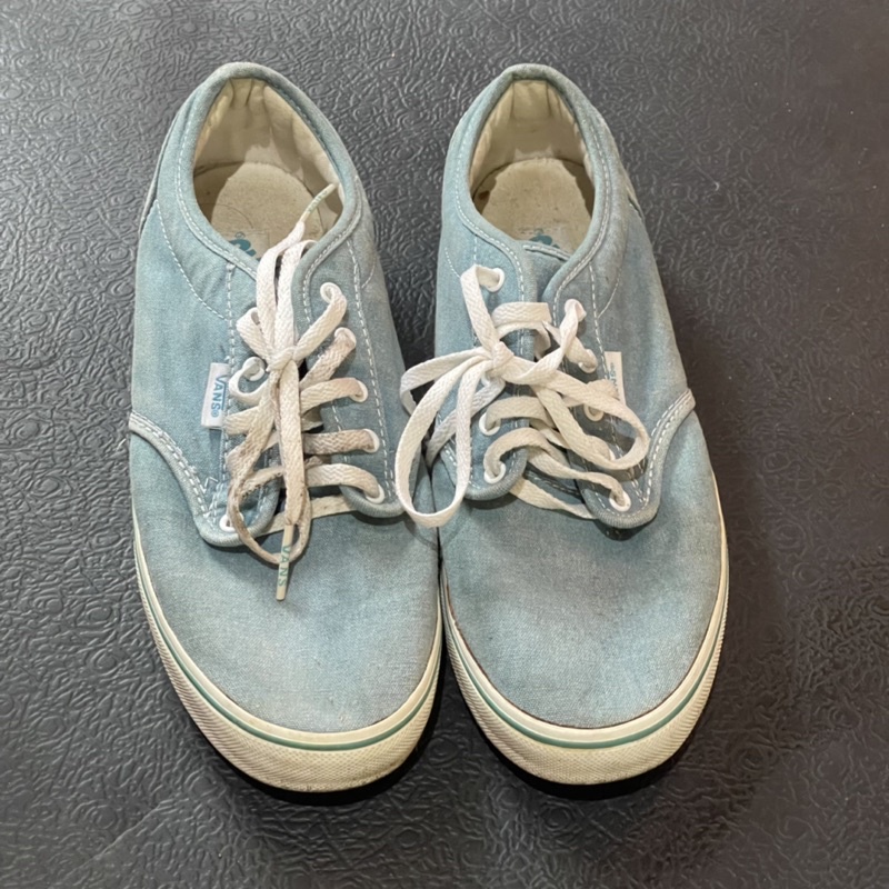 vans shoes blue colour