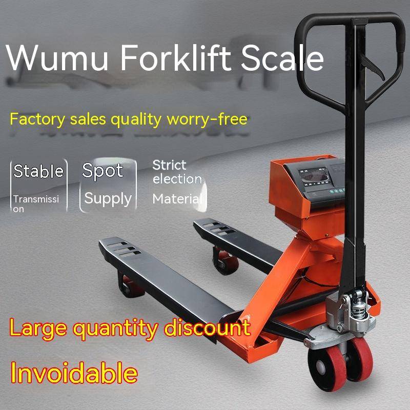 Electronic forklift scale 3 tons printable scale 2 tons hand forklift