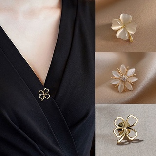 Bow Narrowing The Collar Brooch Elegant Metal Pin 2022 New High Quality Brooch Large Clothing Suits Women's Accessories