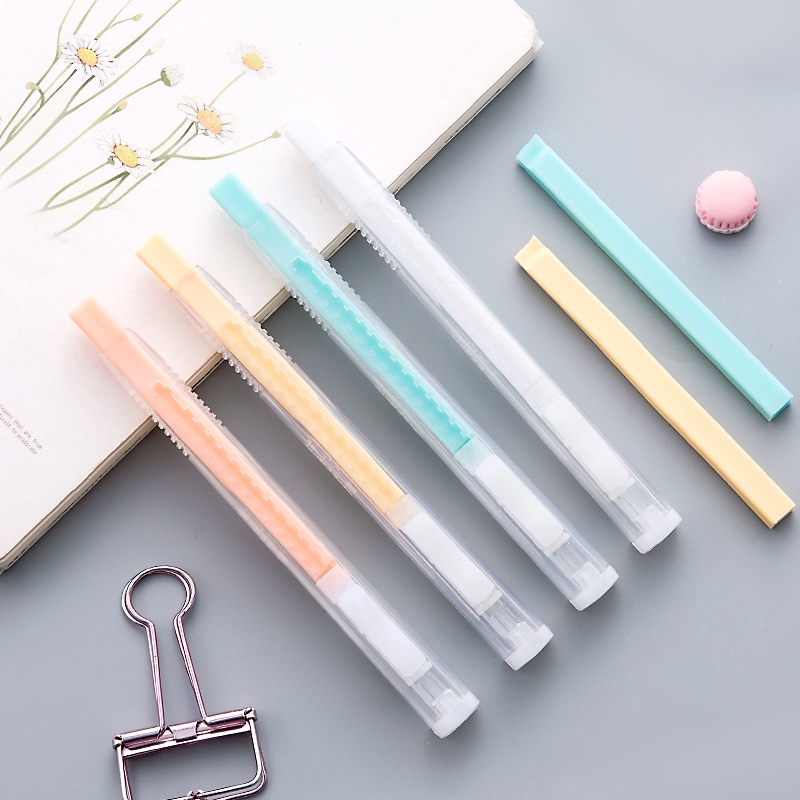 KOKUYO pastel color series pen style eraser School office supplies