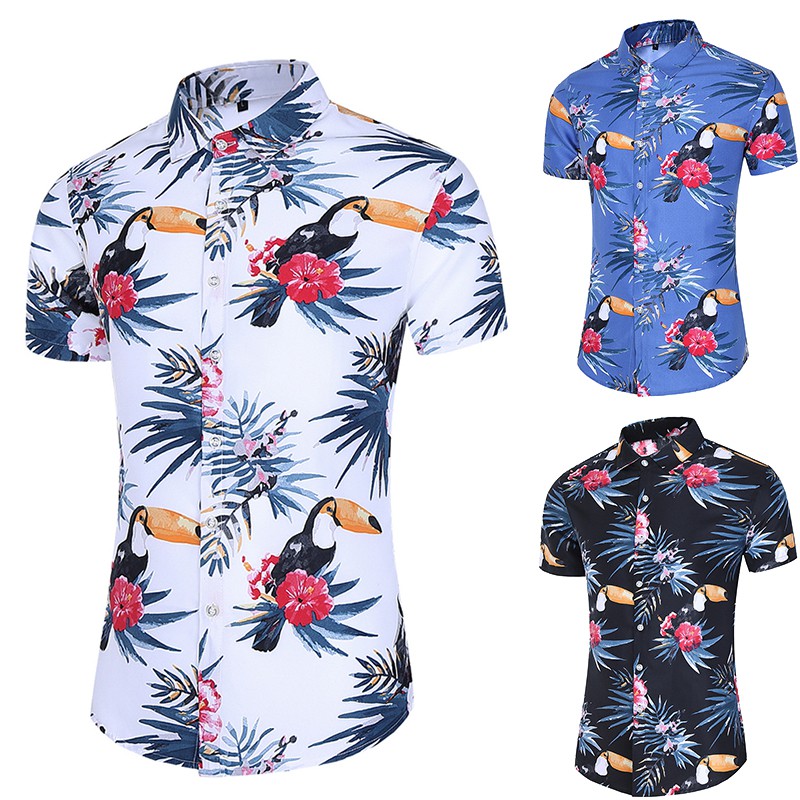 flower shirt men style