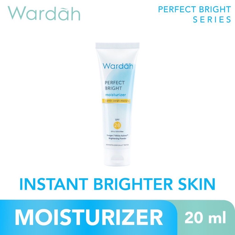 Wardah Perfect Bright Moisturizer SPF 28 20 ml - Moisturizer With ...