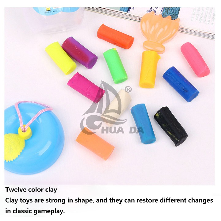 clay and toys