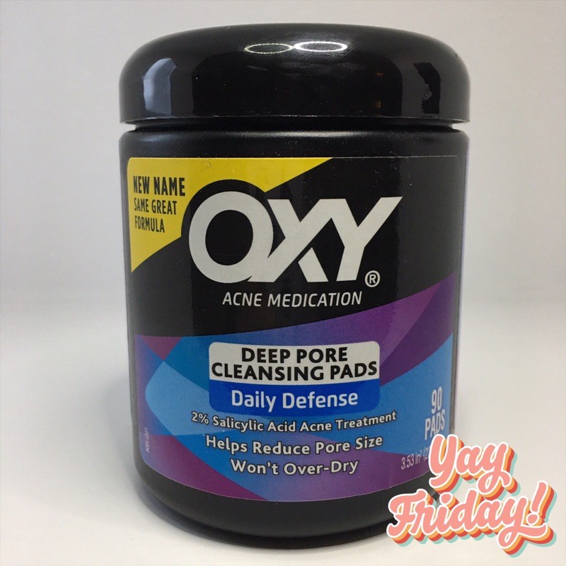 oxy cleansing pad
