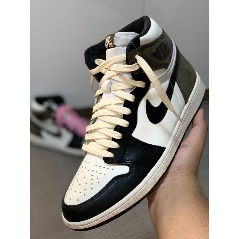 cream jordan 1 laces