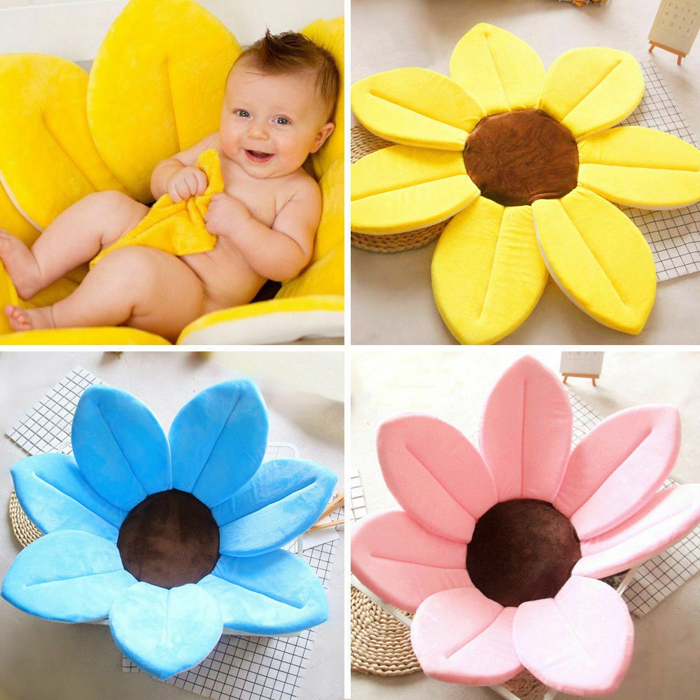 flower bath mat