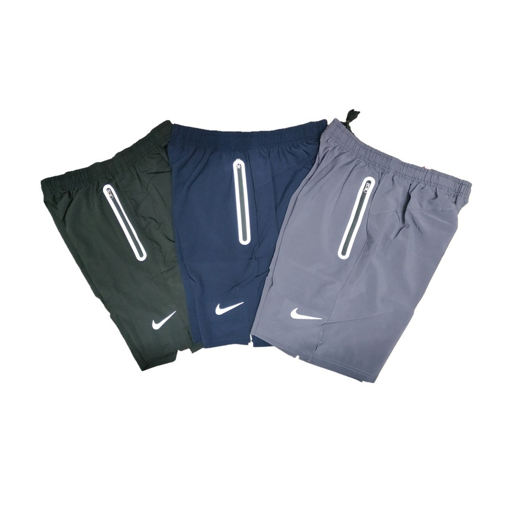 nike shorts with zipper