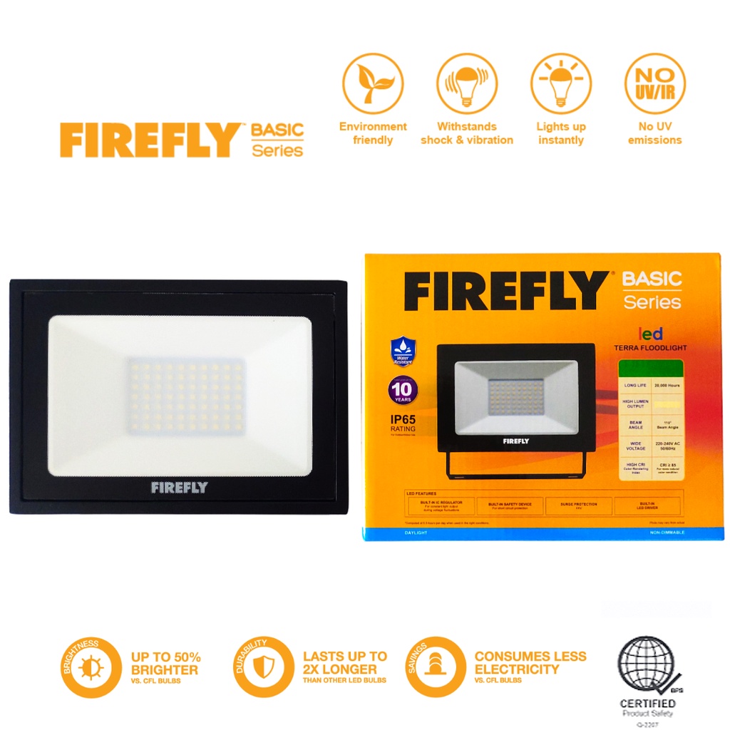 Firefly Basic Series Terra Light Emitting Diode LED Floodlight 100W