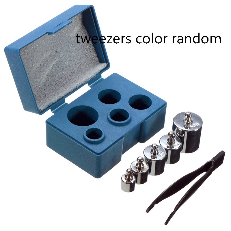 Tocawe 5pcs Precision Calibration Weight Digital Scale Set Kit With Tweezers Shopee Philippines