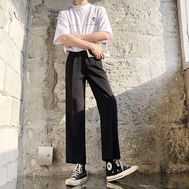 【28 to 34 waistline】Korean casual or formal pants for men business ...