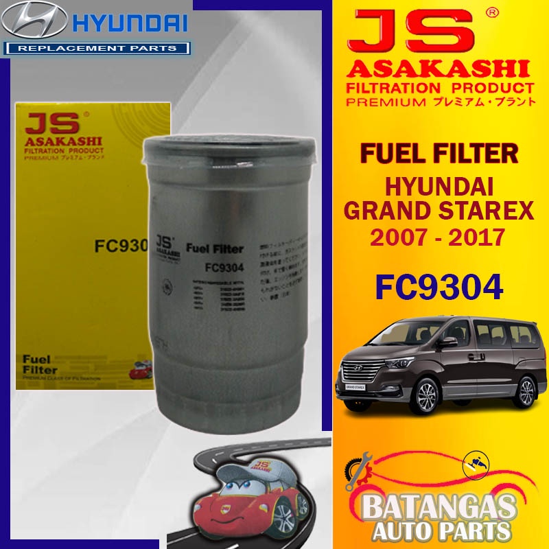 Fuel Filter Hyundai Grand Starex 2007 2017 JS Asakashi FC9304