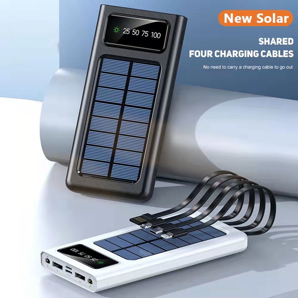 Solar Power Bank solar energy powerbank Fast Charging Solar energy