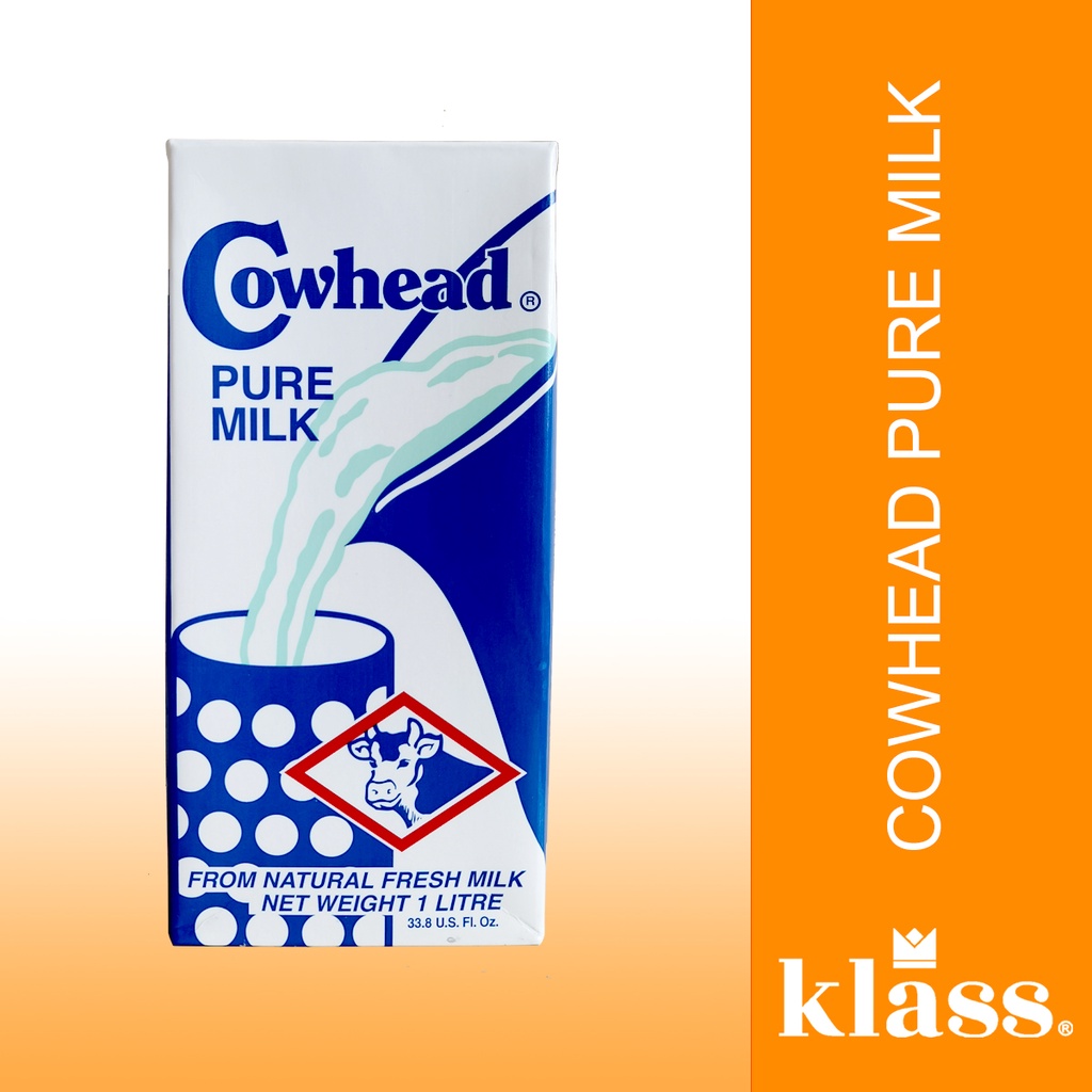 Cowhead Pure Milk 1L (Fresh Milk) Shopee Philippines