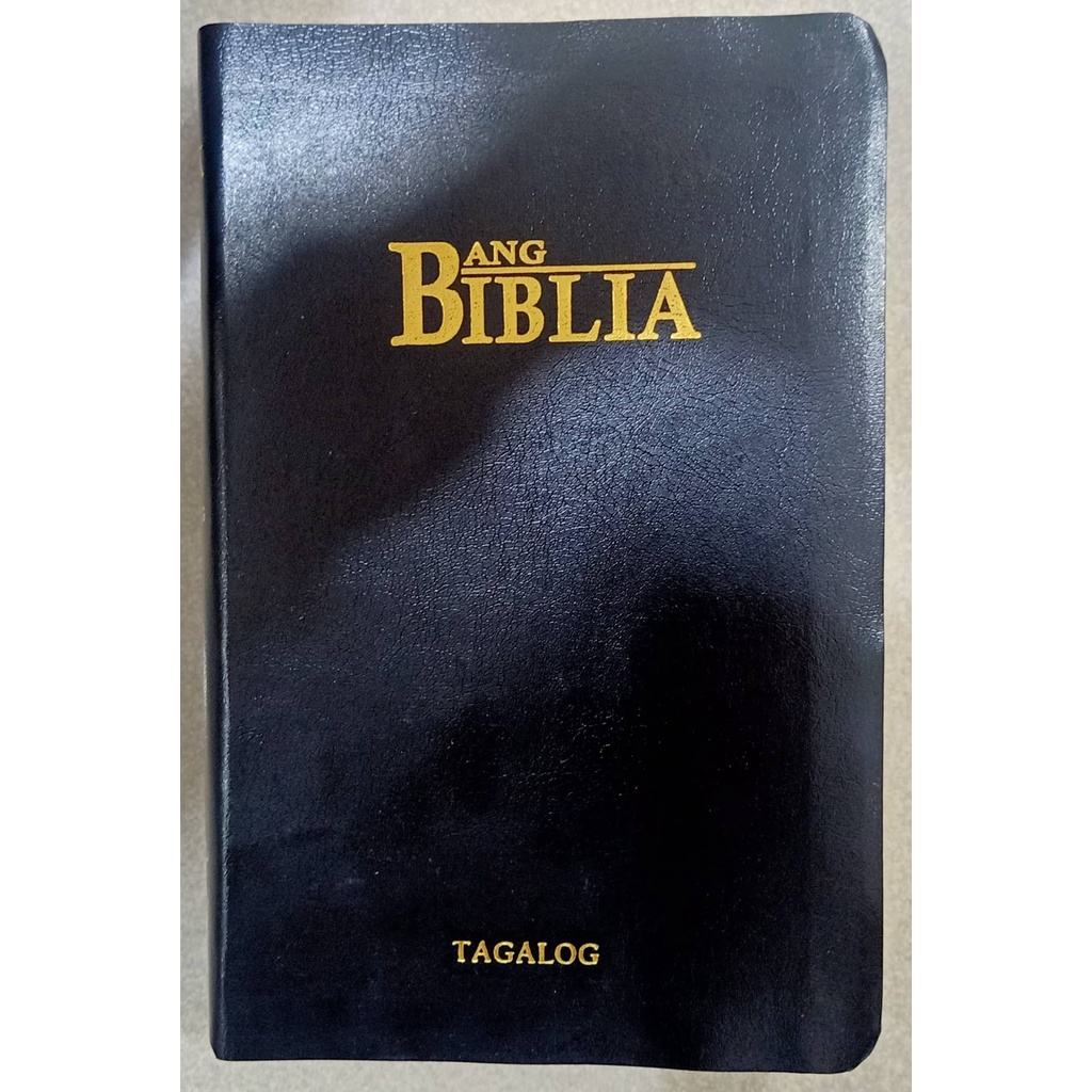 Ang Biblia (King James Version - KJV Tagalog Bible) Flex Type Gold Edge ...