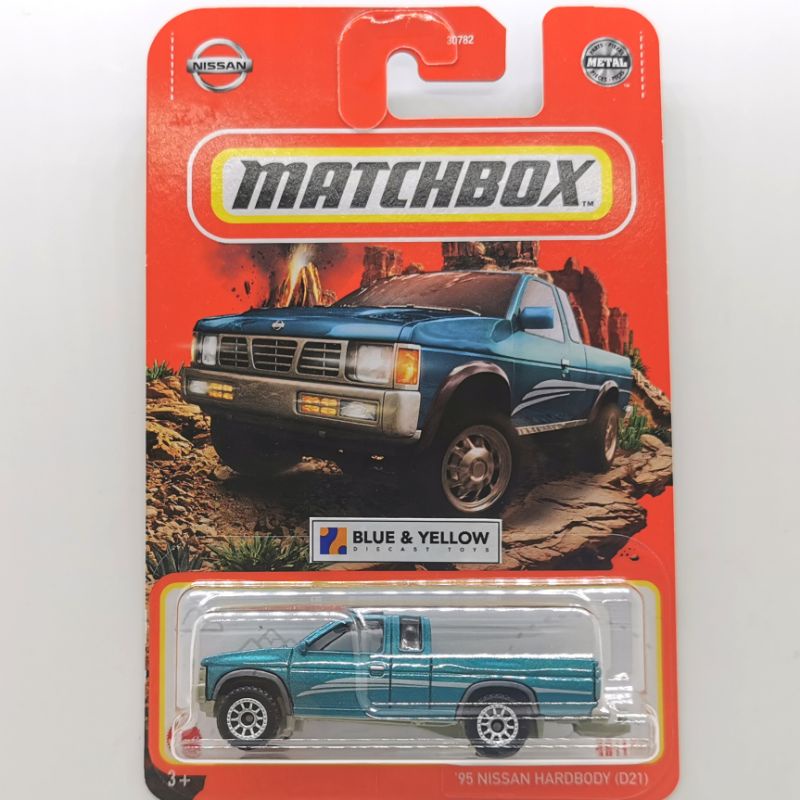 MBX Matchbox Nissan D21 Pickup Truck Single Cab Diecast Scale Model Toy ...