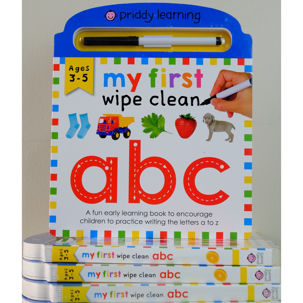 My First Wipe Clean ABC (Priddy Learning) Shopee Philippines