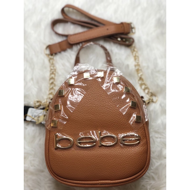 Bebe Julian Dome Mini Crossbody In Camel Shopee Philippines