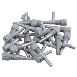 Aquarium Fish Oxygen Air Line Tubing Flow Control Vae 20 Pcs Gray #2